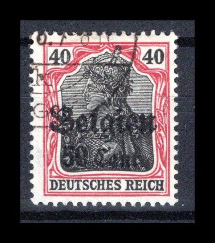 Dt. Bes. WK I LP Belgien MiNr. 20 b I gestempelt geprüft Hochstädter