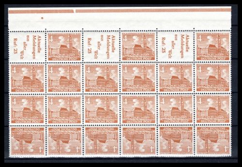 Berlin Zusammendrucke MiNr. W 26 + W 28 u.a. postfrisch