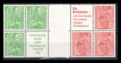 Berlin Zusammendrucke MiNr. SKZ 3 + SKZ 4 postfrisch