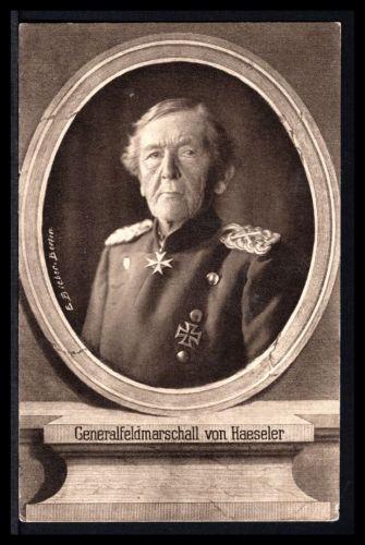 AK Wohlfahrtskarte Generalfeldmarschall von Haeseler