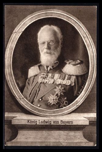 AK Wohlfahrtskarte König Ludwig von Bayern