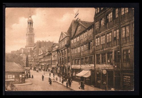 AK Hamburg um 1900 Schaarmarkt Ostseite