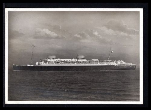 AK Schifffahrt 1930 Turbinenschnelldampfer "Europa""