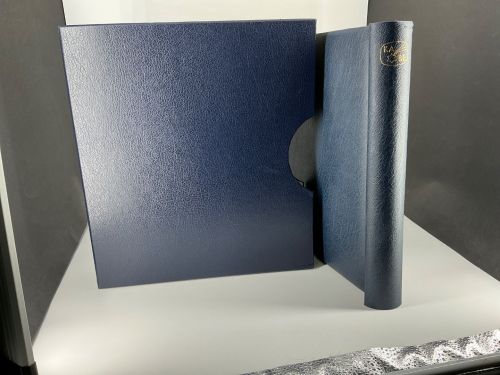 Kabe Atlas A Klemmbinder/ Kassette Blau neuwertig