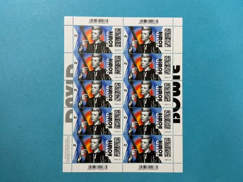 Bund Zehnerbogen MiNr. 3661 Musiker David Bowie postfrisch