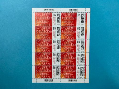 Bund Zehnerbogen MiNr. 3726 Deutscher Caritasverband postfrisch