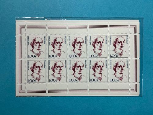 Bund PWz-Gebinde Kleinbogen MiNr. 2305 mit Kartoneinlage postfrisch