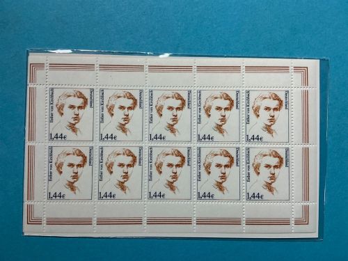 Bund PWz-Gebinde Kleinbogen MiNr. 2297 mit Kartoneinlage postfrisch