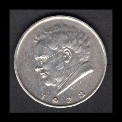 Österreich 1928 2 Schilling Schubert ss-vz