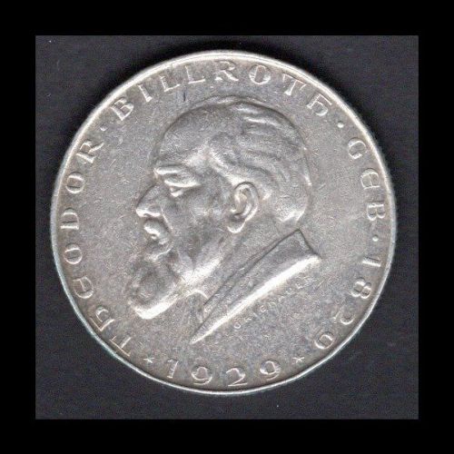 Österreich 1929 2 Schilling Theodor Billroth