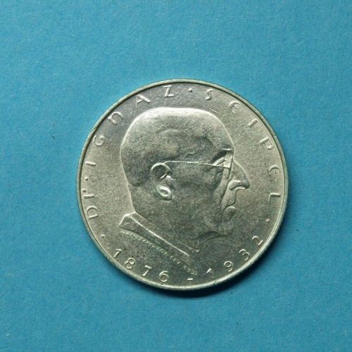 Österreich 1932 2 Schilling Ignaz Seipel ss-vz