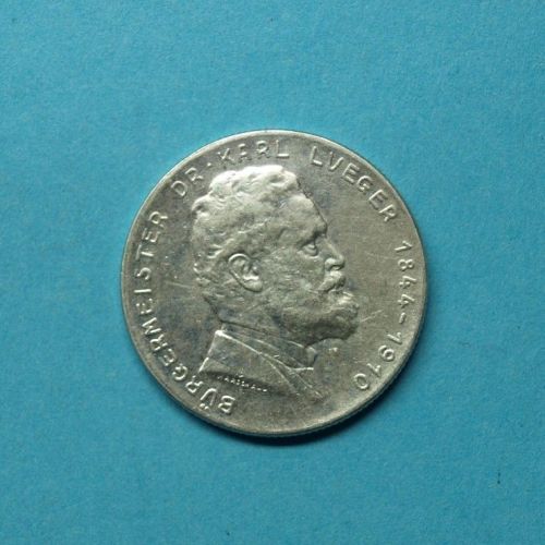 Österreich 1935 2 Schilling Karl Lueger