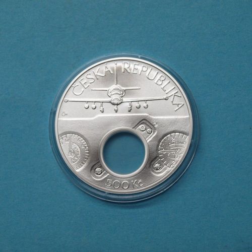 Tschechische Republik 2025 500 Kronen Aero L-39 Albatros Jet ST