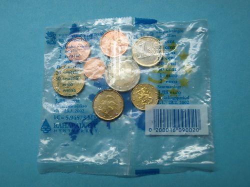 Finnland 1999 Starterkit 1 Cent - 2 Euro, ungeöffnet unzirkuliert
