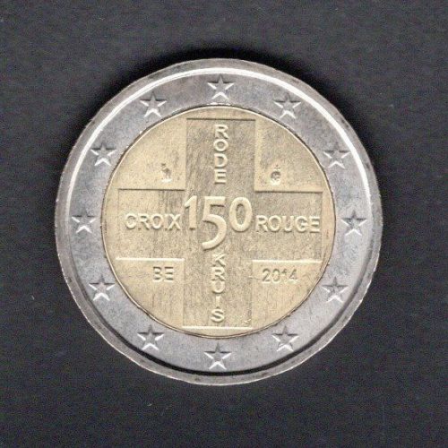 Belgien 2014 2 Euro 150 Jahre Rotes Kreuz
