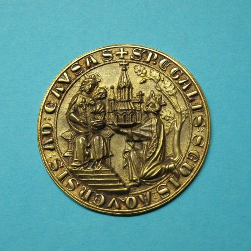 Medaille für 40 jährige Dienste Stadt Aachen, im Etui