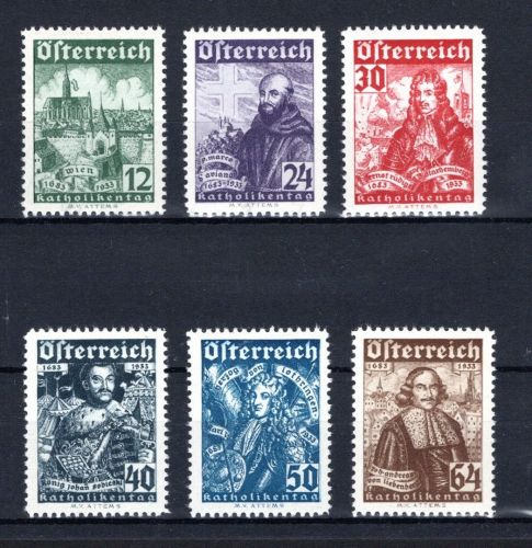 Österreich MiNr. 557-562 postfrisch