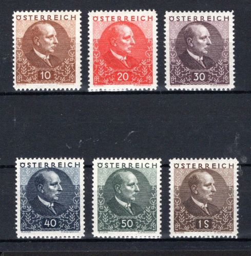 Österreich MiNr. 512-517 postfrisch