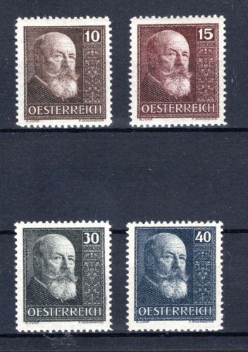 Österreich MiNr. 494-497 postfrisch M. Hainisch