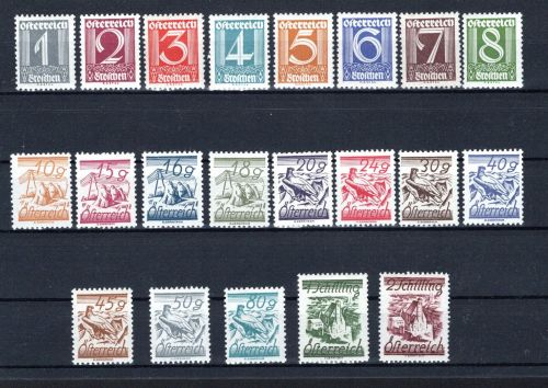 Österreich MiNr. 447-467 postfrisch
