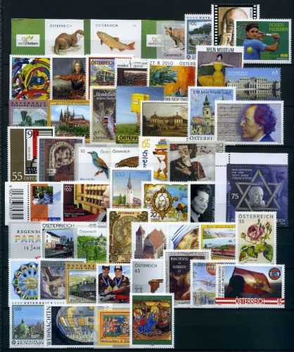 Österreich Jahrgang 2010 postfrisch