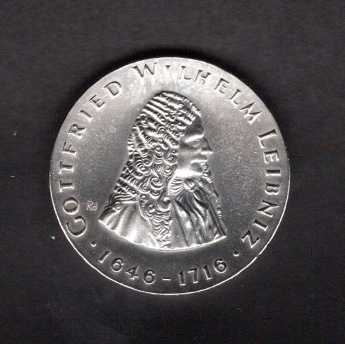 DDR 1966 20 Mark Gottfried W. Leibniz ST