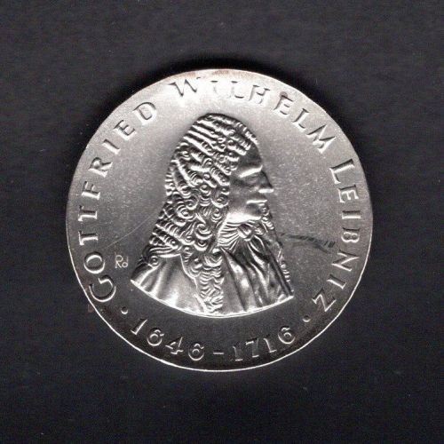 DDR 1966 20 Mark Gottfried W. Leibniz ST