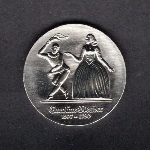 DDR 1985 5 Mark Caroline Neuber, Originalmünze! ST