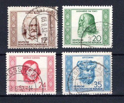 DDR MiNr. 311-314 gestempelt