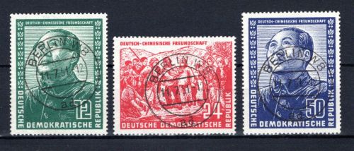 DDR MiNr. 286-288 Gefälligkeitsstempel