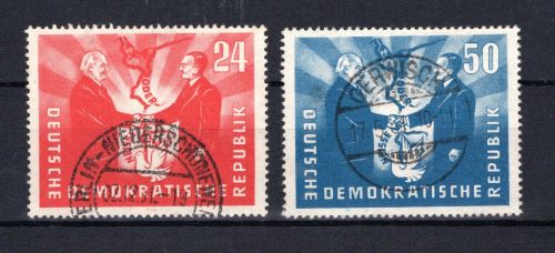 DDR MiNr. 284-285 gestempelt