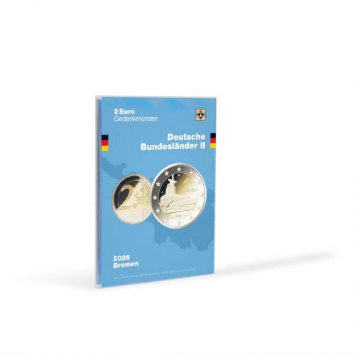 Leuchtturm Münzkarte für 5 dt. 2-Euro-Münzen „Klimahaus Bremerhaven“ 374371 Neu