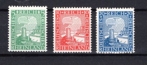 Deutsches Reich Weimar MiNr. 372-374 postfrisch