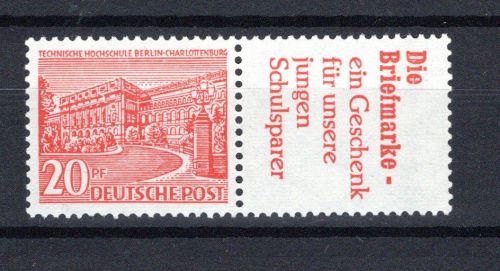 Berlin Zusammendruck MiNr. W 17 postfrisch