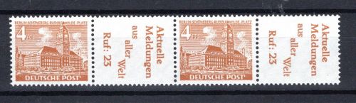 Berlin Zusammendruck MiNr. W 28 postfrisch