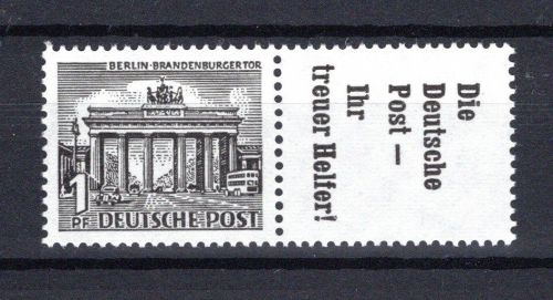 Berlin Zusammendruck MiNr. W 37 postfrisch