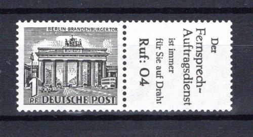 Berlin Zusammendruck MiNr. W 33 postfrisch
