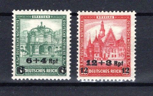 Deutsches Reich MiNr. 463-464 postfrisch geprüft Schlegel