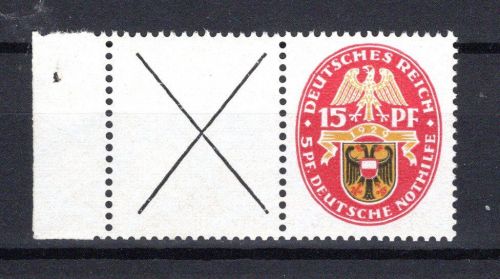 Deutsches Reich Zusammendruck MiNr. W 36 postfrisch