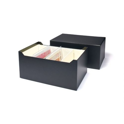 Leuchtturm Logik Archivbox Dimitri für Banknoten, schwarz 372304 Neu