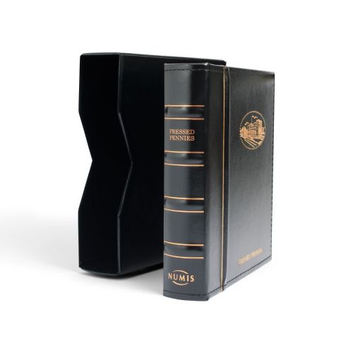 Leuchtturm Münzalbum Numis für Pressed Pennies inkl. 5 Hüllen 373480 Neu