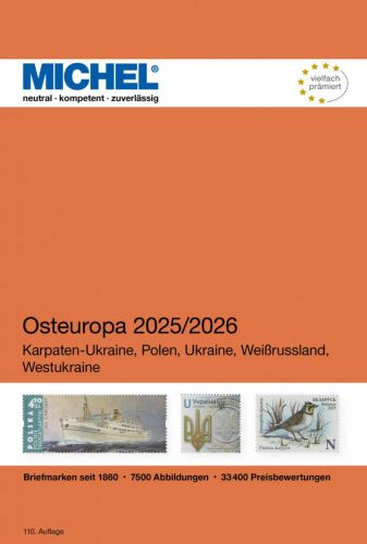 Michel Katalog Osteuropa 2025/2026 (E 15) 6087-1 Neu