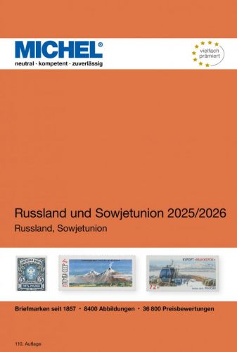 Michel Katalog Russland 2025/2026 (E 16) 6087-2 Neu