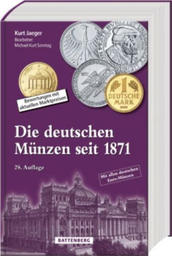 Die deutschen Münzen seit 1871 -Battenberg Verlag 29. Auflage 2026/27 Neu