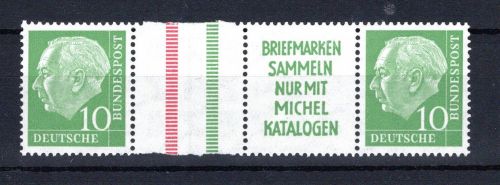 Bund Zusammendruck MiNr. WZ 7 postfrisch