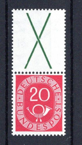 Bund Zusammendruck MiNr. S 7 postfrisch