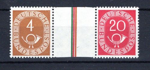 Bund Zusammendruck MiNr. WZ 3 postfrisch