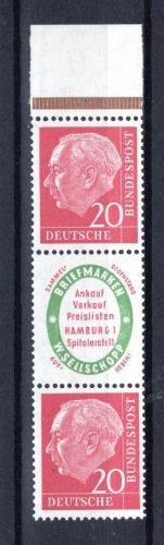 Bund Zusammendruck MiNr. S 30 postfrisch