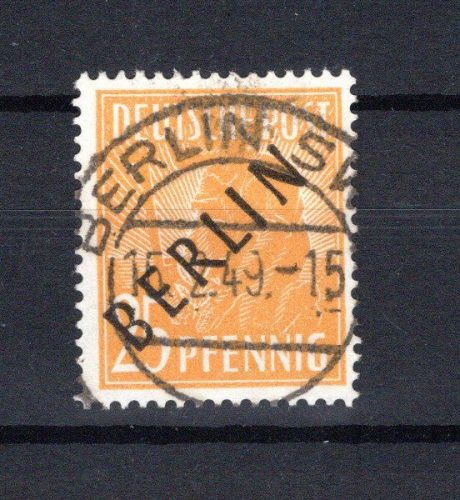 Berlin MiNr. 10 Vollstempel tiefst geprüft Schlegel