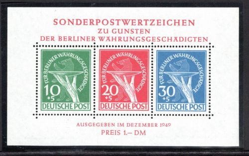 Berlin MiNr. Block 1 postfrisch Fotoattest Schlegel